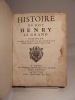 Histoire du Roy Henry le Grand. HARDOUIN DE PEREFIXE