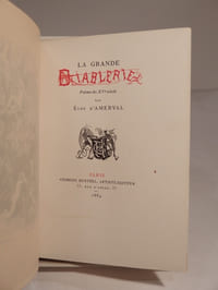 La Grande Diablerie. Poème du XVe siècle par Eloy d'Amerval.