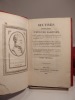 Oeuvres complètes d'Etienne Falconet [...] ; contenant la traduciton des Livres de Pline, concernant la Peinture et la Sculpture, avec des notes ; des ...
