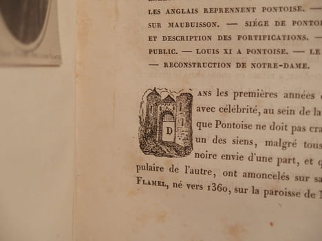 Recherches historiques, archéologiques et biographiques, sur la Ville de Pontoise. Ouvrage enrichi de planches ou vignettes.. TROU (Abbé)