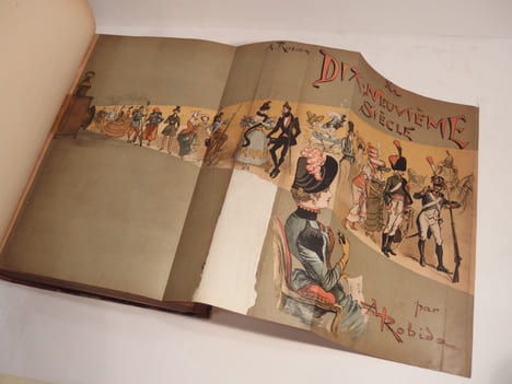 Le XIXe Siècle. Texte et dessins par A. Robida.. ROBIDA (A.)