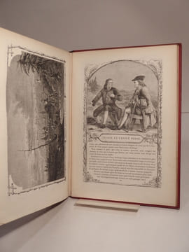 Robinson Crusoé. Précédé d'une Notice sur la vie et les ouvrages de l'auteur illustré de cent gravures.. DE FOE (Daniel)