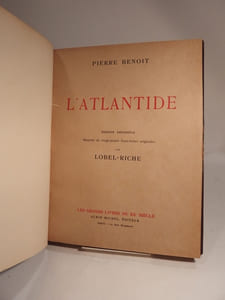 L'Atlantide. Edition définitive, illustrée de vingt-quatre eaux-fortes originales par Lobel-Riche.