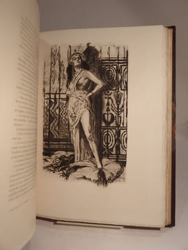 L'Atlantide. Edition définitive, illustrée de vingt-quatre eaux-fortes originales par Lobel-Riche.. BENOIT (Pierre), LOBEL-RICHE