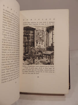 Dominique. Illustré de soixante-quatorze pointes-sèches par Michel Ciry.. FROMENTIN (Eugène), CIRY (Michel)