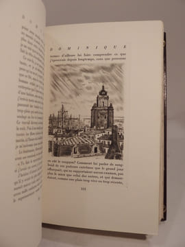 Dominique. Illustré de soixante-quatorze pointes-sèches par Michel Ciry.. FROMENTIN (Eugène), CIRY (Michel)