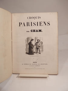 Croquis parisiens. Album par Cham.