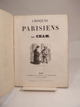Croquis parisiens. Album par Cham.. CHAM