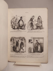 Proudhoniana ou Les Socialistes modernes, commentés et illustrés par Cham. Album dédié aux Propriétaires.
