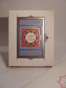 Le Jardin des Caresses. Enluminé par V.-L. Noguères.