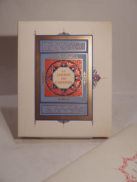 Le Jardin des Caresses. Enluminé par V.-L. Noguères.. TOUSSAINT (Franz), NOGUERES (V.-L.), DARAGNES