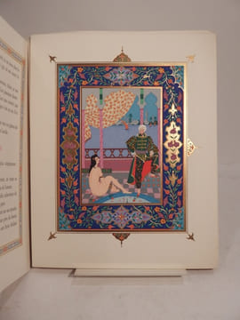 Le Jardin des Caresses. Enluminé par V.-L. Noguères.. TOUSSAINT (Franz), NOGUERES (V.-L.), DARAGNES
