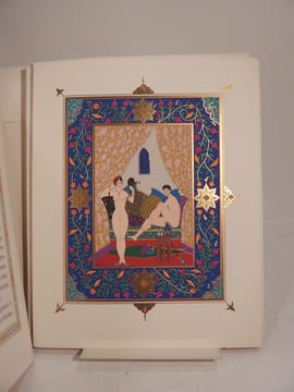 Le Jardin des Caresses. Enluminé par V.-L. Noguères.. TOUSSAINT (Franz), NOGUERES (V.-L.), DARAGNES