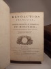 Révolution française, ou Analyse complette et impartiale du Moniteur : suivie d'une table alphabétique des personnes et des choses. Tome 1 : Table ...