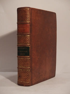 INSTITUT NATIONAL : RAPPORTS ET TRAVAUX 1803 : Programme des Prix de l'Institut National des Sciences et des Arts, proposés l'An IV de la République. ...