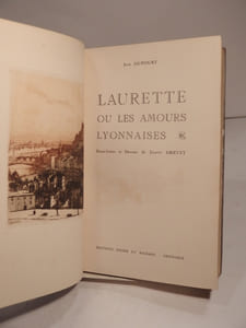 Laurette ou Les Amours lyonnaises. Eaux-fortes et dessins de Joanny Drevet.