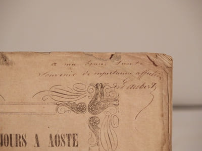 Quinze jours à Aoste, par Edouard Aubert, et Le Lépreux de la Cité d'Aoste, par Xavier de Maistre. Nouvelle édition enrichie de cartes et de notes.