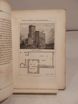 Quinze jours à Aoste, par Edouard Aubert, et Le Lépreux de la Cité d'Aoste, par Xavier de Maistre. Nouvelle édition enrichie de cartes et de notes.. ...