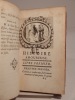 Histoire amoureuse de Pierre Le Long, et de sa très honnorée Dame Blanche Bazu. Ecritte par iceluy. La musique de Mr Philidor.. BILLARDON DE SAUVIGNY, ...