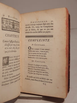 Histoire amoureuse de Pierre Le Long, et de sa très honnorée Dame Blanche Bazu. Ecritte par iceluy. La musique de Mr Philidor.. BILLARDON DE SAUVIGNY, ...