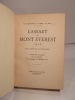 L'Assaut du Mont Everest. 1922. Avec cartes et illustrations. Traduction française par A. de Gruchy et le Commandant E. Gaillard.. BRUCE (C. G.), ...