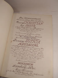 Norske Reise Anno 1733. Beskrivelse af Kong Christian 6. og Dronning Sophie Magdalenes Rejse til Norge 12. Maj - 23. September. Faksimileudgave af Handskrift i Hendes Majestaet Dronningens Handbibliotek Kobenhavn.