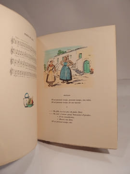 Vieilles chansons du Pays d'Ouest, présentées par Henri Clouzot. Aquarelles de Louis Suire.. CLOUZOT (Henri), SUIRE (Louis)