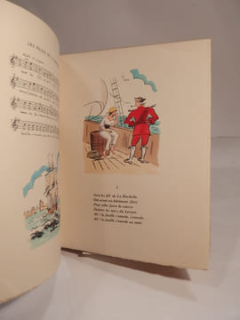 Vieilles chansons du Pays d'Ouest, présentées par Henri Clouzot. Aquarelles de Louis Suire.. CLOUZOT (Henri), SUIRE (Louis)