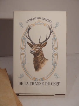 Livre du Roi Charles de la Chasse Royale. Illustrations de André Marchand gravées sur vois par Gilbert Poilliot. Préface de Charles Hallo.. CHARLES, ...