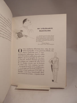 Tableau de la Mode, par Georges-Armand Masson. Illustré de vingt et une gravures à l'eau-forte et de onze lithographies en couleurs par Marcel ...