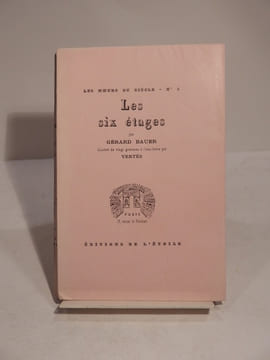 Les six étages, par Gérard Bauër. Illustré de vingt gravures à l'eau-forte par Vertès.. BAUER (Gérard), VERTES