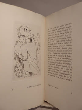 Les six étages, par Gérard Bauër. Illustré de vingt gravures à l'eau-forte par Vertès.. BAUER (Gérard), VERTES