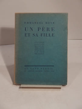 Un Père et sa Fille. Nouvelle illustrée de huit lithographies hors-texte par René Ben Sussan.. BOVE (Emmanuel), BEN SUSSAN (René)