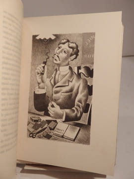 Un Père et sa Fille. Nouvelle illustrée de huit lithographies hors-texte par René Ben Sussan.. BOVE (Emmanuel), BEN SUSSAN (René)