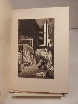 Un Père et sa Fille. Nouvelle illustrée de huit lithographies hors-texte par René Ben Sussan.. BOVE (Emmanuel), BEN SUSSAN (René)