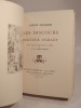 Les Discours du Docteur O'Grady, par André Maurois. Avec quinze gravures au burin de J.-E. Laboureur.. MAUROIS (André), LABOUREUR (J.-E.)