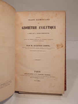 Traité élémentaire de géométrie analytique à deux et à trois dimensions, contenant toutes les théories générales de géométrie accessibles à l'analyse ...