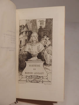Histoire du Chevalier des Grieux et de Manon Lescaut, par l'Abbé Prévost.. PREVOST (Abbé)
