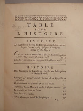Histoire de l'Académie royale des Inscriptions et des Belles-Lettres, avec les Mémoires de Littérature, tirés des Registres de cette Académie, depuis ...