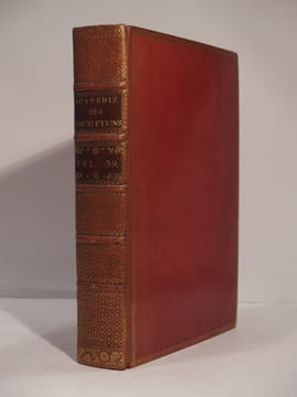 Mémoires de Littérature, tirés des Registres de l'Académie royale des Inscriptions et des Belles-Lettres, depuis l'année M.DCCLXX (1770), jusques et ...