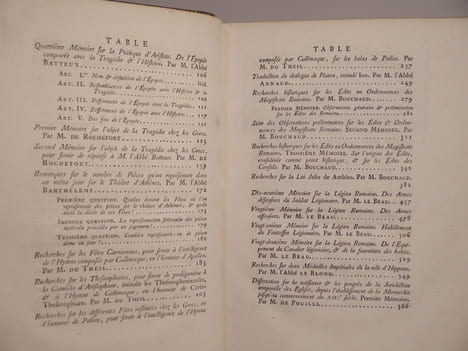 Mémoires de Littérature, tirés des Registres de l'Académie royale des Inscriptions et des Belles-Lettres, depuis l'année M.DCCLXX (1770), jusques et ...