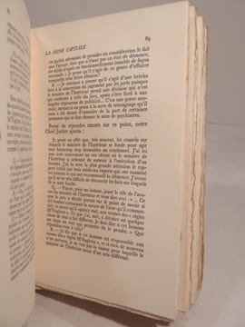 Réflexions sur la peine capitale. Introduction et Etude de Jean Bloch-Michel. (Réflexions sur la potence. Réflexions sur la guillotine.). CAMUS ...