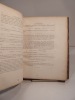 Leçons sur le calcul différentiel. [SUIVI DE:] Leçons sur les applications du calcul infinitésimal à la géométrie. Tome premier (seul).. CAUCHY ...