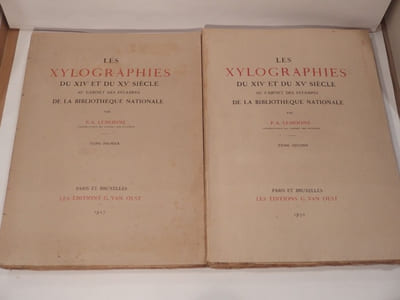 Les Xylographies du XIVe et du XVe siècle au Cabinet des Estampes de la Bibliothèque nationale.