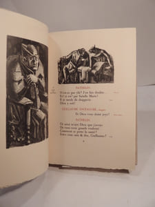 Maistre Pierre Pathelin. Farce du quinzième siècle ornée de lithographies par Maurice Berdon.