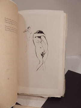 La Légende des Sexes. Poëmes hystériques. Illustré d'une aquarelle originale et de seize pointes sèches. [ENRICHI DE:] Suite complète de 12 ...