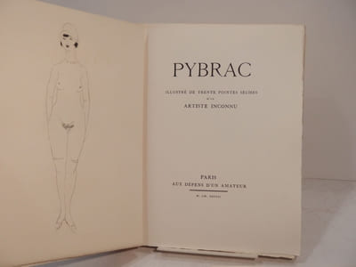 Pybrac. Illustré de trente pointes sèches d'un artiste inconnu.