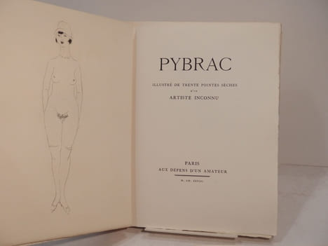 Pybrac. Illustré de trente pointes sèches d'un artiste inconnu.. LOUYS (Pierre), VERTES (Marcel)