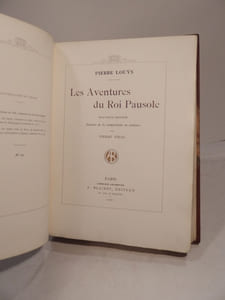 Les Aventures du Roi Pausole. Nouvelle édition illustrée de 82 compositions en couleurs par Pierre Vidal.