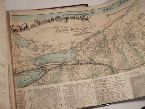Trois Semaines en Amérique (Etats-Unis et Canada). 19 août 1893 - 24 septembre 1893. (Scrap Book).. Anonyme